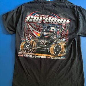 Vintage Ronnie Gardner black cotton racing shirt. Dm for offers or measurements!